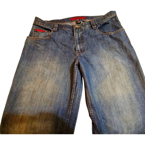 Men’s US Polo ASSN Carpenter Pants Jeans Y2K Vintage 40x30 Baggy Skater - Picture 2 of 8